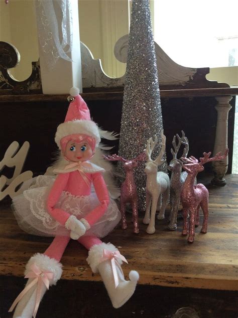 elf on shelf pink